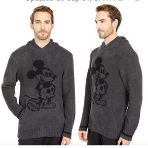 Barefoot Dreams Classic Mickey Mouse Hoodie size 1 small men